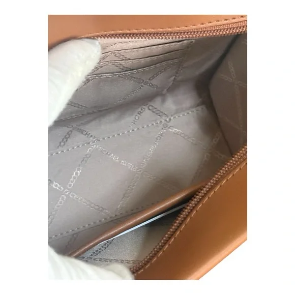 NWT Authentic Michael Kors Graham North South Signature Crossbody Bag - Picture 10 of 15